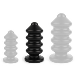 Mr. Steel Plug Ass Blaster M 10 x 5 cm Noir